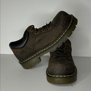 Dr. Martens Dark Brown Leather Boots